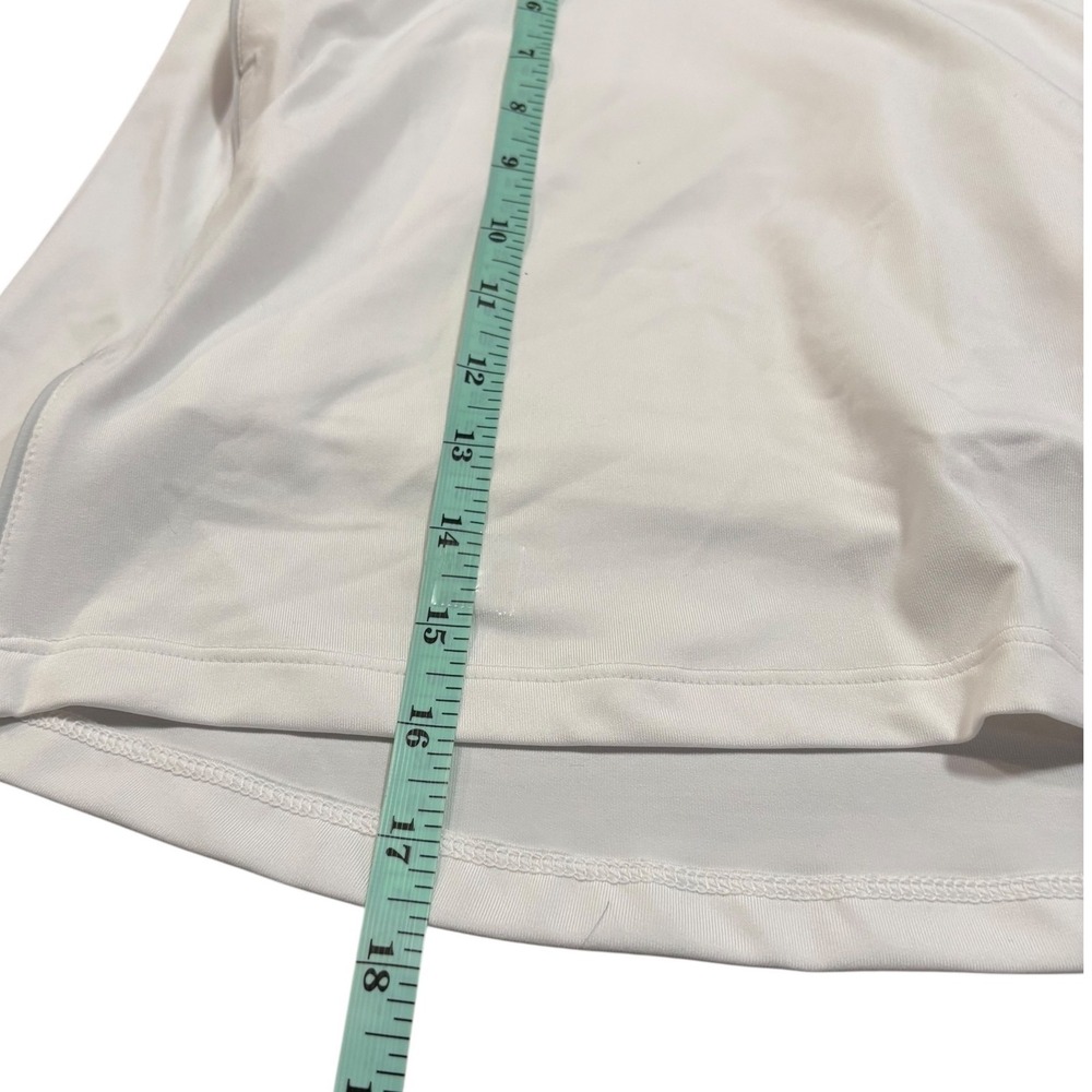 Nike Dri-FIT Golf Tennis Skirt Athletic Skort UPF 40+ Pockets White Medium NWT - Picture 9 of 10